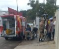 Homem Ã© esfaqueado no bairro SÃ£o Joaquim