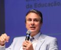Ministro da EducaÃ§Ã£o, Camilo Santana, durante o 7Âº Congresso Internacional de Jornalismo de EducaÃ§Ã£o