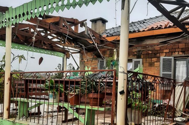 Estragos provocados pelo ciclone extratropical que atingiu o Rio Grande do Sul