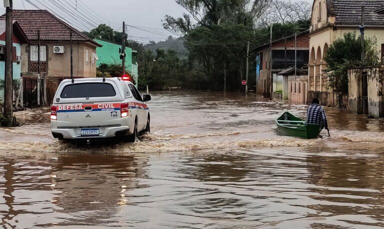 Estragos feitos pelo ciclone extratropical que atingiu o Rio Grande do Sul