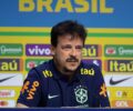 O tÃ©cnico Fernando Diniz fez neste sÃ¡bado (23), no Rio de Janeiro, sua segunda convocaÃ§Ã£o como comandante da seleÃ§Ã£o brasileira masculina de futebol
