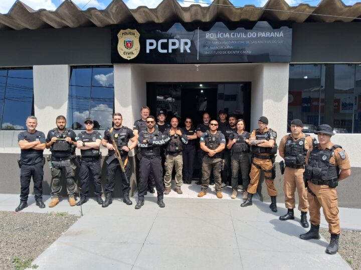 Polícia Civil cumpre 5 mandados de busca e apreensão por tráfico de drogas em São Mateus do Sul