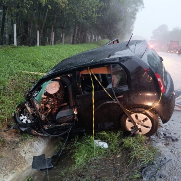 BR-280 tem trecho interditado entre Corupá e Rio Negrinho - Testo Notícias