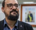 Coordenador Geral de Fortalecimento do Sistema de Garantias de Direito, Diego Alves, em seu escritÃ³rio no Parque Cidade Corporate