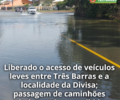 Passagem de caminhÃµes ainda continua proibida