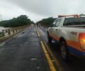 Ponte sobre o rio Canoinhas na manhÃ£ desta sexta