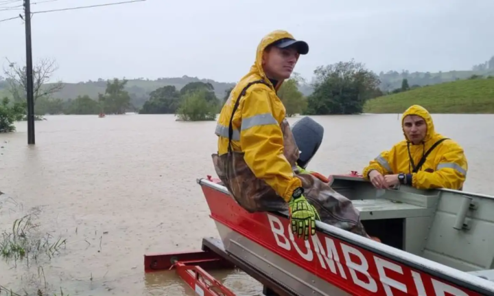 Foto: Corpo de Bombeiros Militar de Santa Catarina (CBMSC)