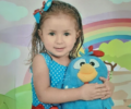 A menina Ãgatha Saraiva, de 3 anos, desaparecida desde quinta-feira (11) | Foto: Arquivo pessoal