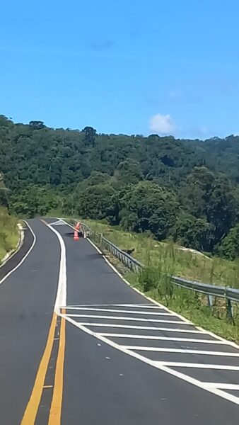 Situação crítica na PR-170: trechos em meia pista e desvios complicam o tráfego