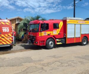 IncÃªndio em residÃªncia Ã© registrado em IrineÃ³polis