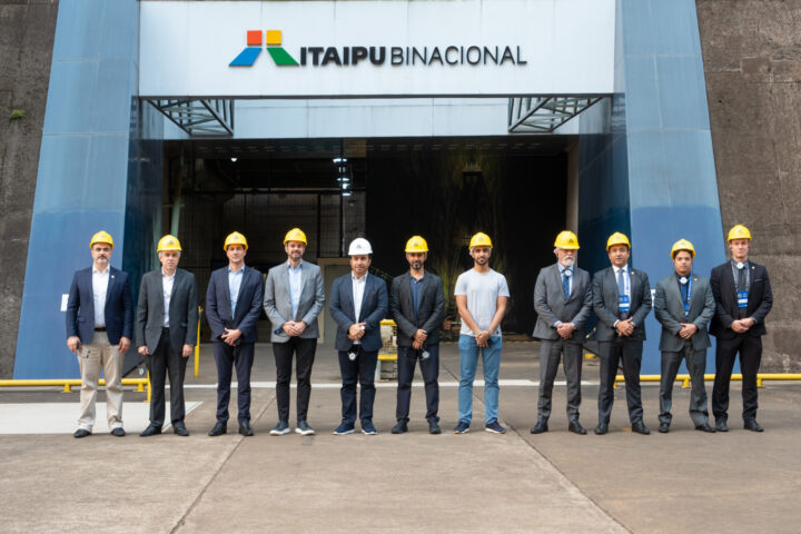 Itaipu recebe presidente e futuro secretário-geral da Interpol