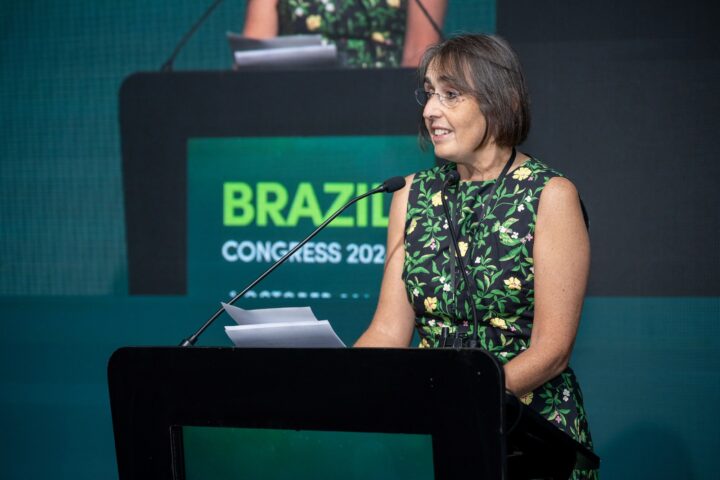 Charlotte Morton, diretora executiva da Associação Mundial do Biogás | Foto: William Brisida/Itaipu Binacional