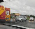 Acidente envolvendo carro e bicileta registrado no bairro Nossa Sra. da Salete