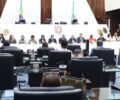 AudiÃªncia ocorreu no PlenÃ¡rio da Assembleia Legislativa na tarde desta quarta-feira (6) | Foto: Orlando Kissner/Alep