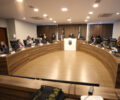 ReuniÃ£o extraordinÃ¡ria ocorreu no inÃ­cio da tarde desta segunda-feira (9), no AuditÃ³rio Legislativo | Foto: Valdir Amaral/Alep