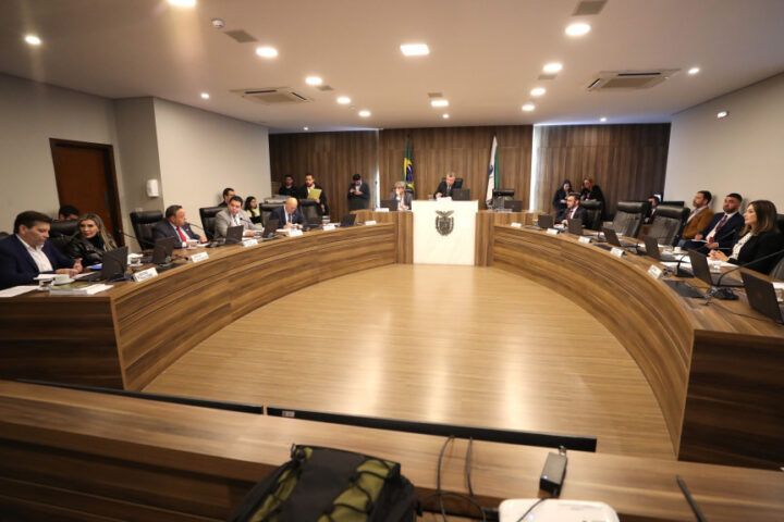 Reunião extraordinária ocorreu no início da tarde desta segunda-feira (9), no Auditório Legislativo | Foto: Valdir Amaral/Alep