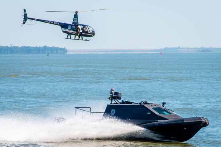 Operações da Marinha e Polícia podem utilizar os dados | Foto: Rubens Fraulini/Itaipu Binacional