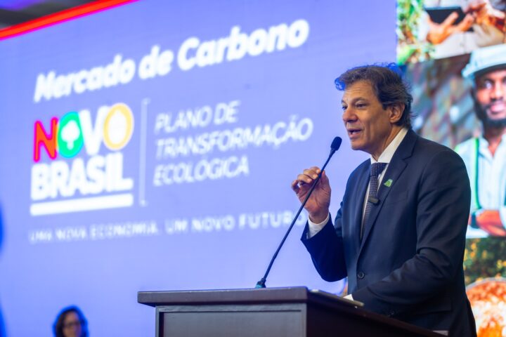 Fernando Haddad, ministro da Fazenda e conselheiro da Itaipu, participou do evento | Foto: Diogo Zacarias/MF