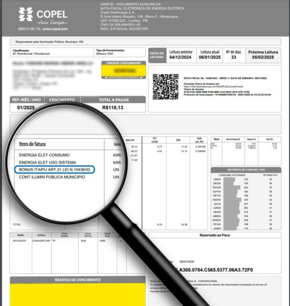 Arte: Divulgação/Itaipu