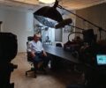Imagens dos bastidores de gravaÃ§Ã£o do documentÃ¡rio | Foto: Video Up