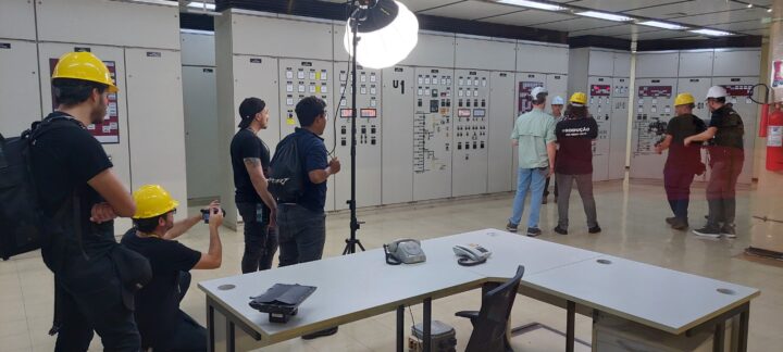 Imagens dos bastidores de gravação do documentário | Foto: Video Up