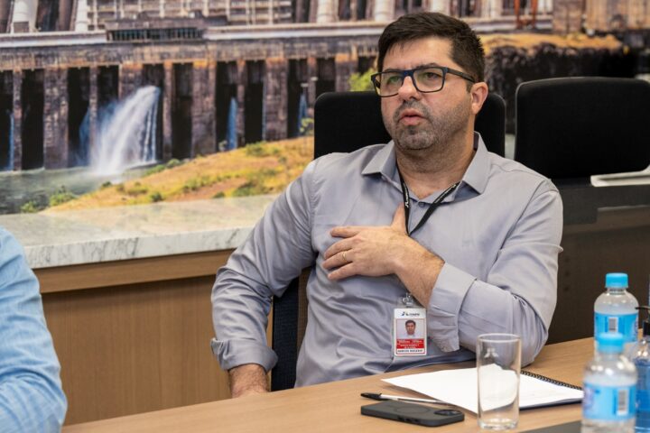 Marcos Rogério Pinto, gerente de Gestão da Comunicação Social de Itaipu | Foto: William Brisida/Itaipu Binacional