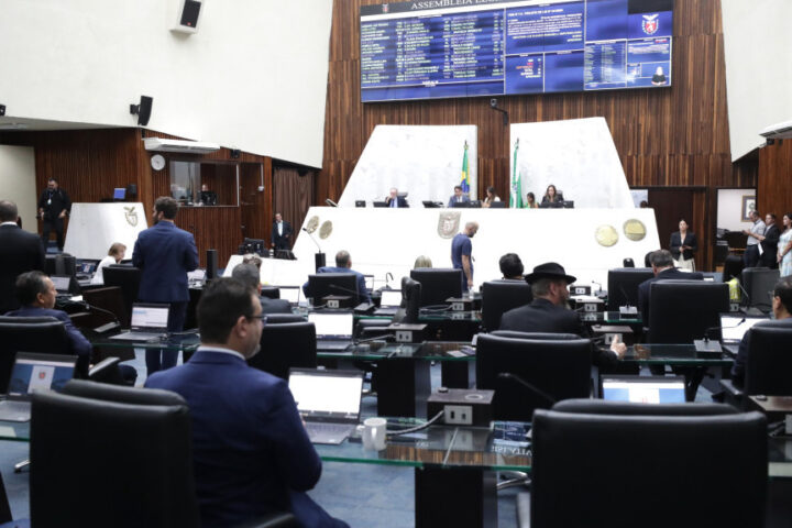 Nesta terça-feira (11) foram realizadas duas sessões plenárias | Foto: Orlando Kissner/Alep