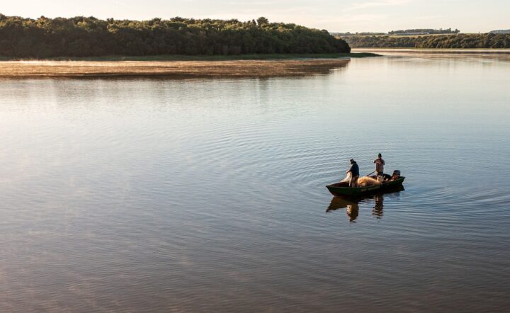 Pescadores no reservatório de Itaipu | Foto: Edino Krug/Itaipu Binacional