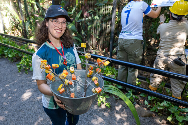 Zootecnista Fabiana Stamm | Foto: William Brisida/Itaipu Binacional