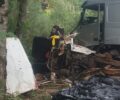 DesnÃ­vel na pista pode ter causado acidente na BR-476