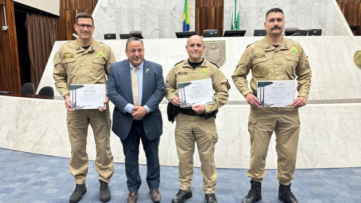 Homenagem ocorreu nesta segunda-feira no plenário da Assembleia Legislativa do Paraná | Foto: Divulgação/Assessoria Parlamentar