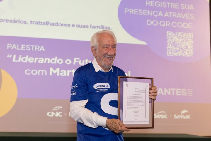 Presidente do Sistema Fecomércio Sesc Senac PR e vice-governador do Paraná, Darci Piana | Foto: Bruno Tadsashi