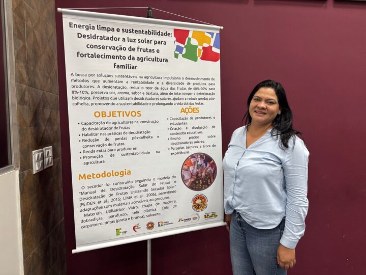 Professora Suelen Cristina Huber, do Instituto Federal do Paraná de Ivaiporã | Foto: Adilson Borges/Itaipu Parquetec