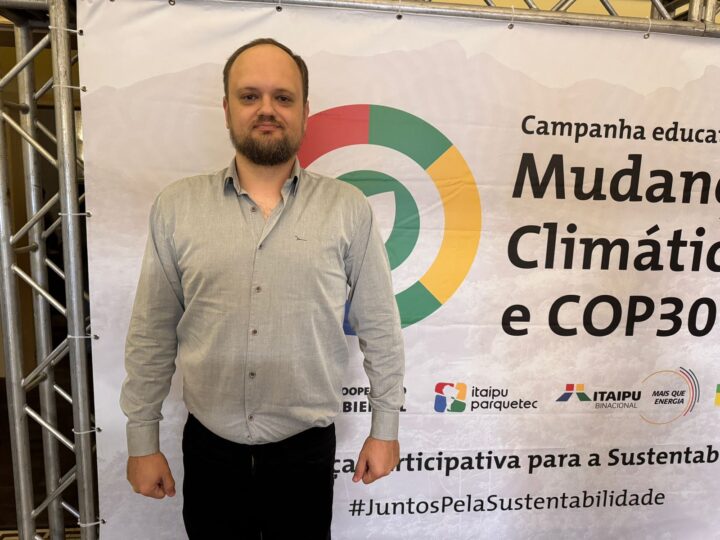 Deividson Okopnik, diretor-geral do Campus da IFPR de União da Vitória | Foto: Adilson Borges Lago/Itaipu Parquetec