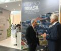 Valter Correia da Silva, secretÃ¡rio extraordinÃ¡rio para a COP30 (Ã  esq), e o diretor da Itaipu Carlos Carboni | Foto: Romeu de Bruns/Itaipu
