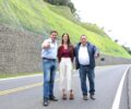 Hussein Bakri comemora entrega da obra de contenÃ§Ã£o em UniÃ£o da VitÃ³ria