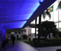O sede do Poder Legislativo se iluminarÃ¡ sua fachada de azul durante entre os dias 28 e 31 deste mÃªs de julho | Foto: Valdir Amaral/Alep
