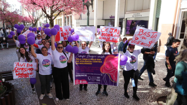 Mobilização marcou o Dia Estadual de Combate ao Feminicídio, celebrado em 22 de Julho | Foto: Valdir Amaral/Alep