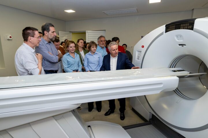 Aparelho de PET-CT entregue em Francisco Beltrão | Foto: William Brisida/Itaipu Binacional