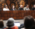 O encontro reuniu gestores, pesquisadores e representantes de diferentes segmentos culturais para discutir o uso das novas tecnologias | Foto: Valdir Amaral/Alep