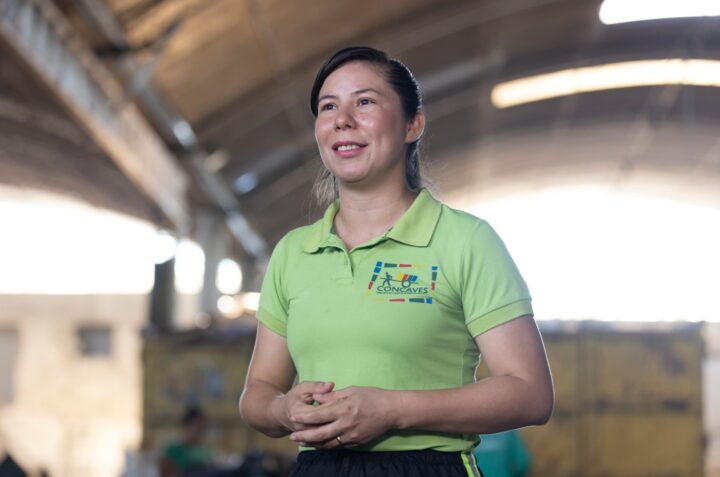 Débora Baia, presidente da Concaves | Foto: Kiko Sierich/Itaipu Parquetec