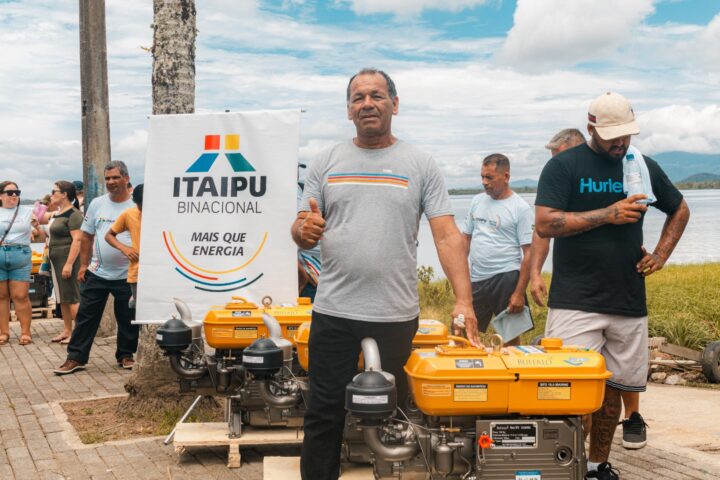 Maurício Dias, representante da Colônia de Pescadores Z-2 de Guaraqueçaba | Foto: Lana & Gabe/Itaipu Binacional