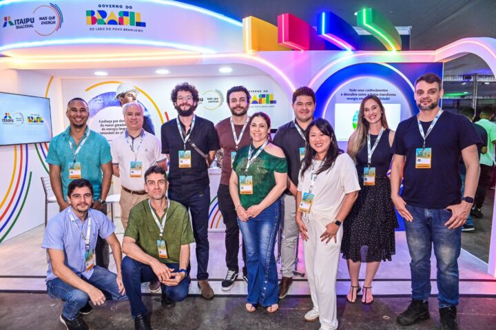 Equipe da Itaipu Binacional que participou do seminário no Espírito Santo | Foto: Cloves Louzada/Itaipu Binacional