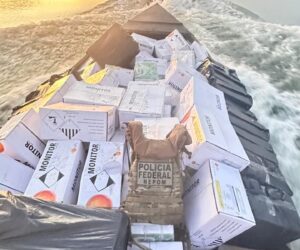 Apreensões feitas na fronteira e no reservatório da Itaipu | Foto: Divulgação PF