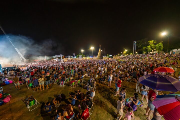 Abertura do Natal da Família no Gramadão registrou a participação de 28 mil pessoas | Foto: Alexandre Marchetti/Itaipu Binacional