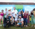 Oficinas de grafite integram as aÃ§Ãµes realizadas pelos NÃºcleos de CooperaÃ§Ã£o Socioambiental no territÃ³rio, conduzidas pela Itaipu Binacional e Itaipu Parquetec | Foto: VÃ­deo Up/Itaipu Parquetec
