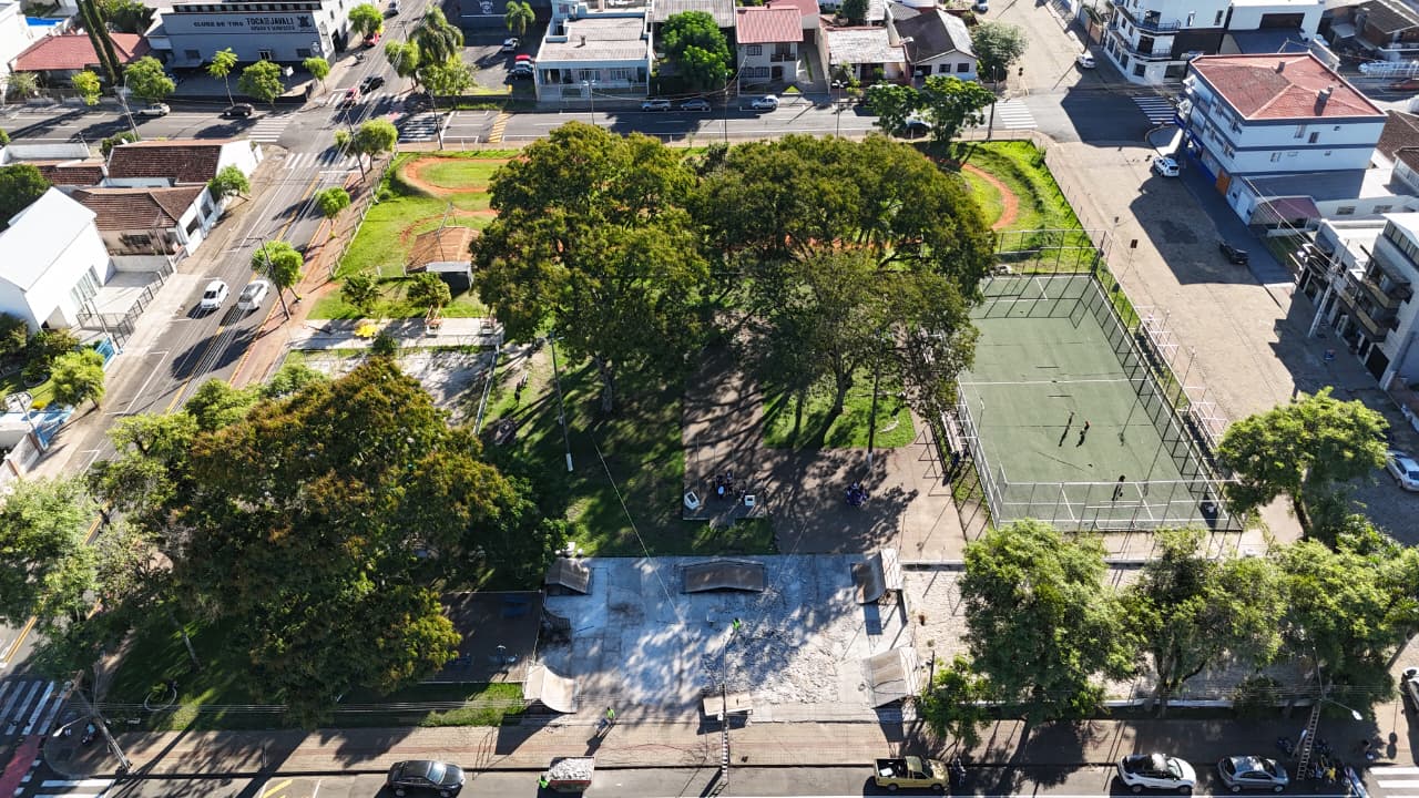 Com investimento é de R$ 493 mil, Praça dos Expedicionários será revitalizada