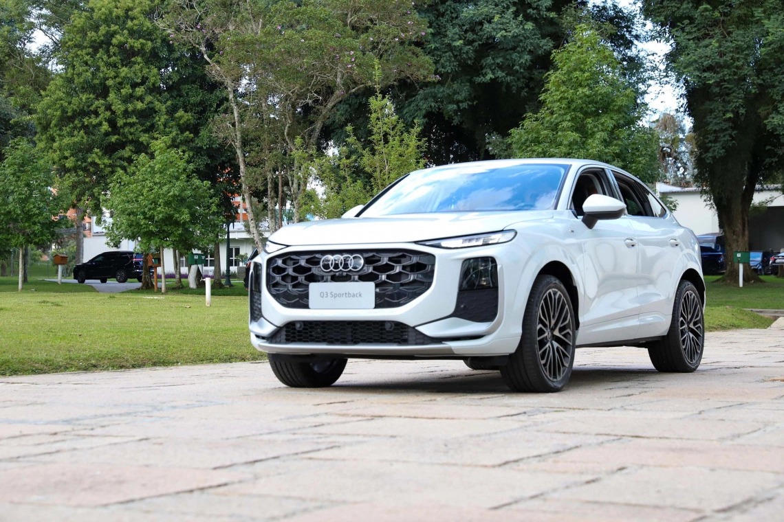 Audi do Brasil apresenta novo veículo produzido no Paraná