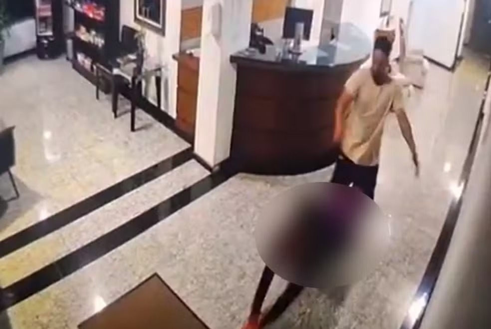 Hóspede não aceita ser rejeitado e agride recepcionista em hotel no Paraná