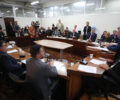ReuniÃ£o ocorreu na manhÃ£ desta terÃ§a-feira (28), na Sala das ComissÃµes da Assembleia | Foto: Valdir Amaral/Alep